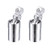 uxcell 2 Pcs 1/2 Inch Drive Ball End Universal Joint Swivel Deep Socket, Cr-V