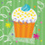 Cupcake Party Beverage Napkins, 16ct