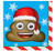Emoji Christmas Beverage Napkins, 16ct