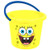 amscan Spongebob Party Jumbo Favour Bucket, Plastic, 9"