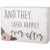 Carson Happily Ever After Bridal Table Block