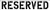 HY-KO Products PLS-64 Reserved Parking Lot Stencil, 12", White
