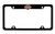 Harley-Davidson Flat Matte Black License Plate Frame Holder Color 3D Bar Shield