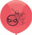 Qualatex Officially Licensed Marvel Round Latex Balloons, 17-Inch, Spiderman