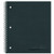 Rediform Pressboard Cover Notebook, College Ruled, Assorted Colors, Color May Vary, 3-Sub, 11 x 8.875 Inches, 120 Sheets (31384)