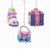 Kurt Adler 2" Shopkins Blow Mold Ornament 3/Asstd