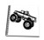 3dRose db_157406_3 Monster Truck Mini Notepad, 4 by 4"