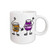 3dRose 263680_2 Funny Cute Peanut Butter and Jelly Cartoon Characters Mug, 15 oz, White
