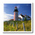 3dRose ht_90546_2 Maine, Lubec. West Quoddy Head Lighthouse - Jaynes Gallery - Iron on Heat Transfer for White Material, 6 by 6-Inch