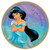 "Disney Princess" Jasmine Round Party Paper Plates 9", 8 Ct.