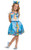 Disguise My Little Pony Rainbow Dash Classic Girls Costume, Blue & Rainbow, Medium (7-8)