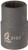 Sunex 218z 1/2-Inch Drive 9/16-Inch 12-Point Impact Socket
