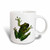 3dRose mug_867_3 Green Frog Magic Transforming Mug, 11 oz, Black/White