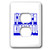 3dRose lsp_32783_6 Im Sofa King Cool Outlet Cover, Multi-Color