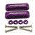 JDMSPEED Anodized Purple Hood Spacer Hood Riser 3/4" Replacement for Honda Civic CRX Del Sol Acura Integra