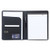 Leathario File Folder Padfolio Writing Pad Business Presentation Folder Portfolio (Black-A4-6)