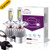 HiVehicle H4 Led Headlight Bulbs - 72W 7600LM Conversion Kits 6000K Hi/Lo Beam-Waterproof-Extremely Bright-Instant Start-C6 Led Bulb Replacement for H