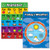 2 Pack - ABC Alphabet & Learning Weather Poster Set (Laminated, 18" x 24")