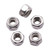 UNC 5/16-18 inch Nylon Inserted Hex Locknuts ?50 Pack), 304 18-8 Stainless Steel Lock nut, Finish Hex Lock Nut