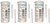 Peracetic Acid Test Strips, 0-160 ppm [3 Vials of 100 Strips in Moisture-Wicking Bottles]