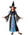 Seasons Girls Star Dust Witch Costume (M(8-10)) Blue