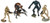 Hasbro Star Wars Unleashed Battle 4 Pack Battledroids