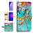 (for Samsung Note 9, Galaxy Note 9) Flip Wallet Case Cover & Screen Protector Bundle - A21095 Dragonfly