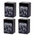 Universal Power Group UPG UB645 Sealed Lead Acid Batteries - 4 Pack