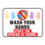 WaaHome Wash Your Hands Sign 7''X10'' Hand Washing Signs