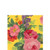 Amscan Decorative Bright Roses Party Beverage Paper Napkins (16 Pack), 5 x 5, Multicolored