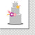 16-Count Paper Lunch Napkins, I Do Cake