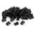 uxcell Wire Cable Tie Holder Plastic Mount 5mm Width 100 Pcs Black