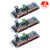 ACEIRMC 3pcs 16 Channel PWM Servo Motor Driver PCA9685 IIC Module 12-Bit for Arduino Robot or Raspberry pi