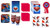 Superman Party Supplies Pack Including Plates, Cups, Napkins and Tablecover - 16 Guests