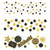 Value Pack Confetti | Black and Gold | 1.2 oz | Party Decor