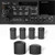 RDBS 6 PCS Stereo Radio Knobs Kit OEM Replacement for GMC Cadillac Chevrolet