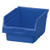 Akro-Mils 30080 ShelfMax Plastic Nesting Shelf Bin Box, 12-Inch L by 8-Inch W by 6-Inch H, Blue, Case of 8