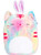 SQUISHMALLOWS Easter 2020 Plush with Bunny Ears 9 inch (Rainbow Cat)