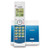 VTech CS5119-18 DECT 6.0 Cordless Phone with Caller ID and Handset Speakerphone, White/Blue with 1 Handset