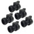 Joe's Home 5 Pack Plastic Garden Hose Shut Off Valve Water Shutoff Valve Shut-Off Ball Valve Standard 3/4'' Thread Connector Coupling