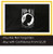 G128 - POW/MIA Black Flag You are Not Forgotten Prisoner War 2x3 ft Double Sided 2ply Embroidered Brass Grommets Indoor/Outdoor