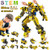 HOMOFY STEM Building Toys for 6 Year Old Boys 594PCS Robot STEM Toys Engineering Building Blocks Building Bricks Toy Transformers Toys Science Kits fo