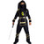 Kids Gloden Dragon Ninja Fancy Costume (7-9)