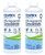 Kem-Tek Pool and Spa 60-Percent Concentrated Algaecide, 1 Quart 2 Pack