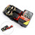 QWORK 2 Pack 1" x 15' Retractable Ratcheting Tie-Down Strap Cargo Tie Downs with Hook for Trailers