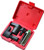 Oxygen Sensor Socket,Offset Wrench Remover Tool A7841F-FBA +Thread Chaser, Automotive Oxygen Sensor Socket Wrench Removal Tool + Thread Chaser Set 5 P