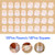 Furniture Chair Silicon Protection Cover, Chair Leg Caps Silicone Floor Protector Round Square Furniture Table Feet Cover, Anti-Slip Chair Pads, Preve