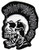Punk Skull Exploited Sew-on Iron-on Patches Embroidered Applique Badge