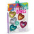 Craft-tastic - Mini Heart Bowls - Craft Kit Makes 5 Heart-Shaped Glitter Bowls to Decorate & Share