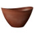 Arcadia Garden Products PSW YB41TC Swoop Pot, 16 by 12 by 9-Inch, Terra Cotta